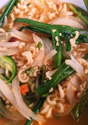 進化系辛ラーメン!簡単、美味しい、安い!-レシピのメイン写真