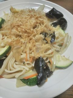 おいしい焼きうどん(*^^*)-レシピのメイン写真