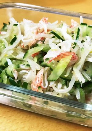5分で完成！簡単★カニカマと野菜のナムル-レシピのメイン写真