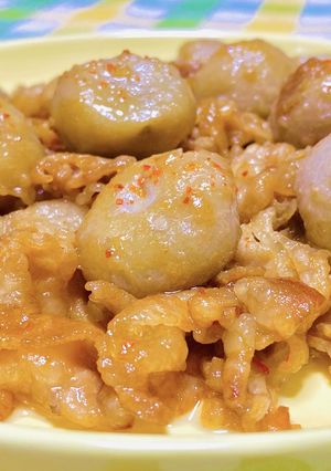 石川小芋の甘辛炒め【ＪＡ遠州夢咲】-レシピのメイン写真