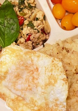 手軽なガパオ〜レモンライスとあわせて-レシピのメイン写真