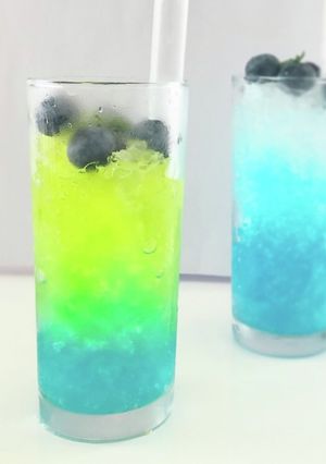 ひんやりクラッシュアイスソーダ-レシピのメイン写真