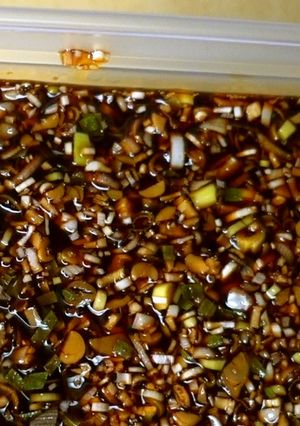 赤身に合う「手作り薬味醤油」-レシピのメイン写真