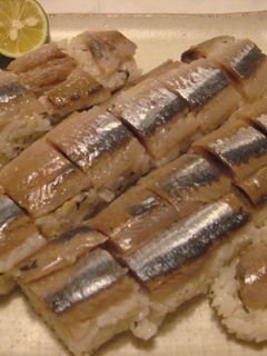 秋刀魚の棒寿司-レシピのメイン写真