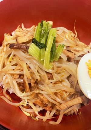 簡単!時短で美味しいもやし丼-レシピのメイン写真