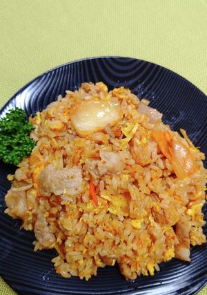 簡単激ウマ ☆パラパラ豚キムチチャーハン-レシピのメイン写真