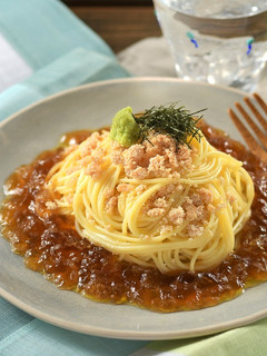 焼明太子とだしジュレの冷製パスタ-レシピのメイン写真