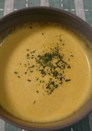 豆乳カボチャスープ-レシピのメイン写真