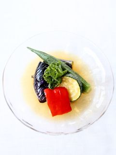浸み浸み冷た〜い【夏野菜の揚げ浸し】-レシピのメイン写真