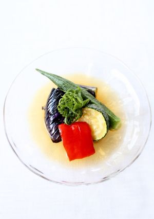 浸み浸み冷た〜い【夏野菜の揚げ浸し】-レシピのメイン写真