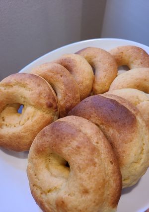 お豆腐の焼きドーナツ-レシピのメイン写真