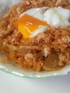 マイルドマヨマヨ☆キムチ炒飯-レシピのメイン写真