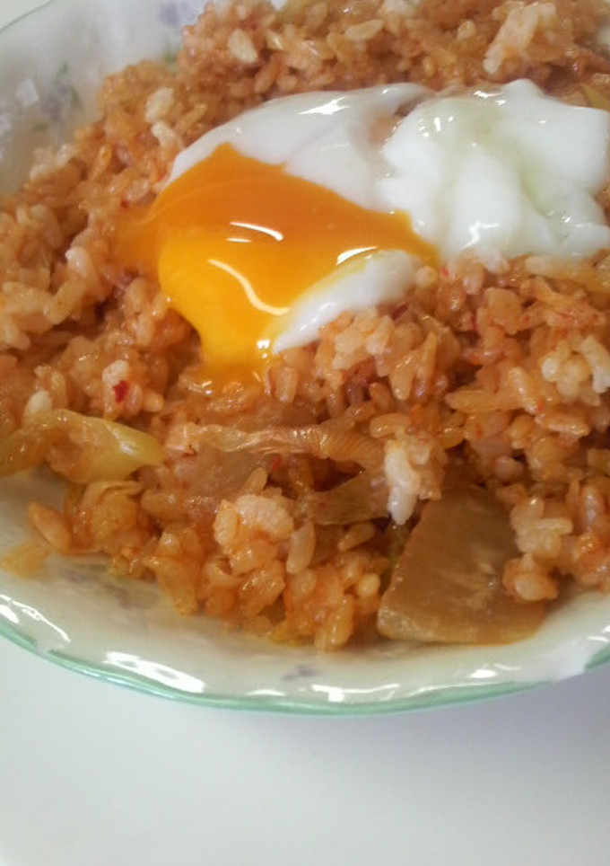 マイルドマヨマヨ☆キムチ炒飯-レシピのメイン写真