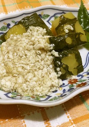 鹿ケ谷かぼちゃの鶏そぼろ餡かけ-レシピのメイン写真