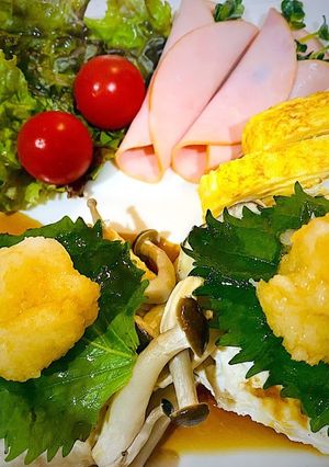 鶏ひき肉の和風ハンバーグ-レシピのメイン写真