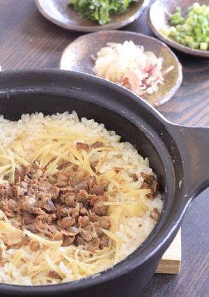 しじみの佃煮炊き込みご飯-レシピのメイン写真