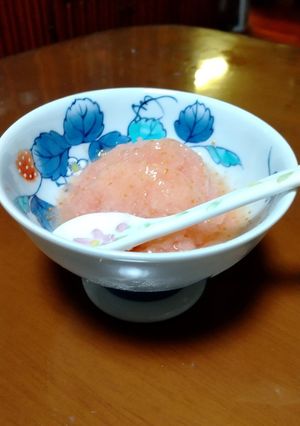 いちじくのシャーベット-レシピのメイン写真