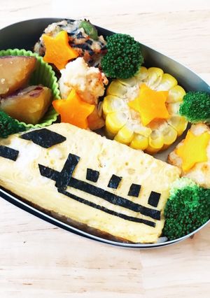 運動会に！ドクターイエローおにぎり-レシピのメイン写真