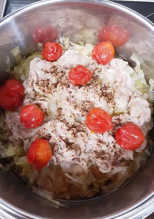 キャベツと豚肉の簡単ミルフィーユ☆-レシピのメイン写真