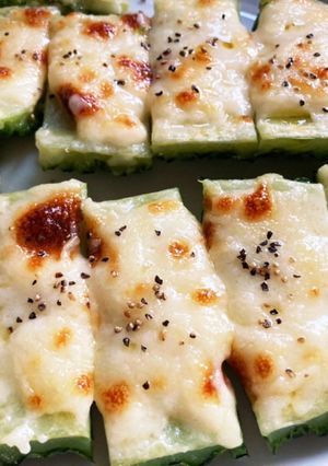 ゴーヤのチーズ焼き-レシピのメイン写真