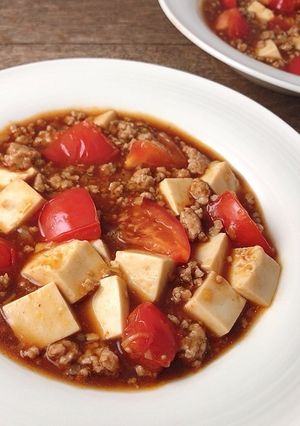 *トマトの麻婆豆腐*-レシピのメイン写真