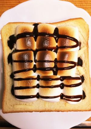 焼きマシュマロトースト-レシピのメイン写真
