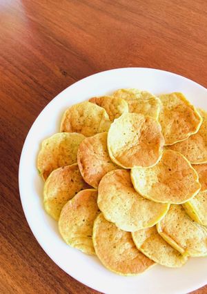 【離乳食後期】バナナと野菜のパンケーキ-レシピのメイン写真