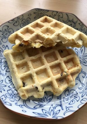 離乳食完了期にも！かぼちゃワッフル-レシピのメイン写真
