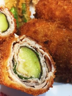 お弁当にも♡なすと大葉の肉巻きフライ-レシピのメイン写真