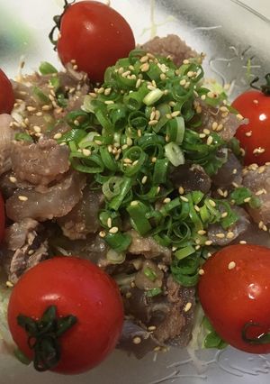 夏ぴったりあっさり牛すじサラダ-レシピのメイン写真