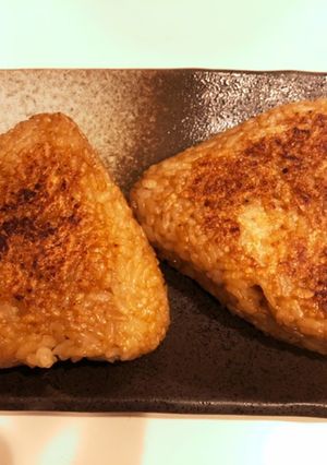 フライパンで焼きおにぎり-レシピのメイン写真