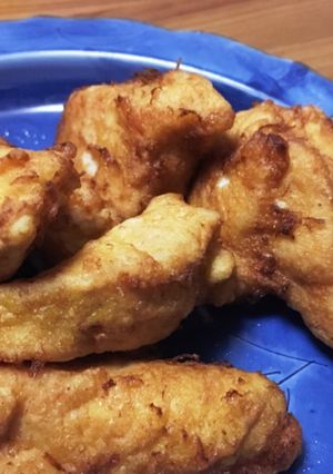 カレー風味！鶏胸肉のフリッター！-レシピのメイン写真