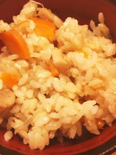 鶏ごぼう炊き込みご飯-レシピのメイン写真