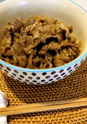 ☆つゆだく牛丼☆【忘れない日本の味】-レシピのメイン写真