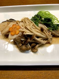 レンジで5分!たらのきのこポン酢-レシピのメイン写真