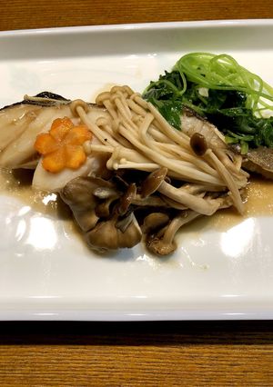 レンジで5分！たらのきのこポン酢-レシピのメイン写真