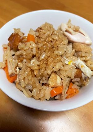 しっかり味の炊き込みご飯-レシピのメイン写真