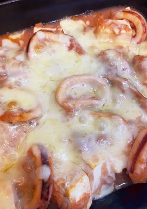 イカと豆腐のグラタン♪ヘルシーおいしい!-レシピのメイン写真