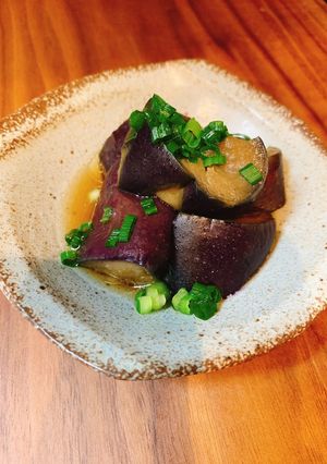 業スーの揚げナスで1分！ナスの煮びたし-レシピのメイン写真