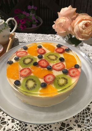 ゼリーケーキ-レシピのメイン写真