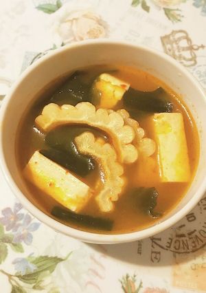 夏バテに☆ゴーヤと豆腐のキムチスープ-レシピのメイン写真