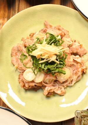 豚肉のさっぱりたっぷり薬味のせ-レシピのメイン写真