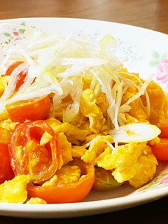 ミニトマトと卵の中華風炒め-レシピのメイン写真