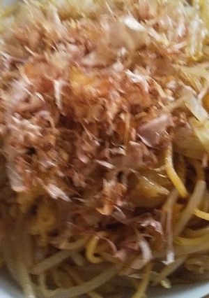 野菜拘らない、肉なしモヤシ焼きそば-レシピのメイン写真