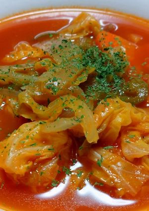 ダイエットにも！たっぷり野菜スープ-レシピのメイン写真