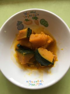 【保育園給食】かぼちゃの甘煮-レシピのメイン写真