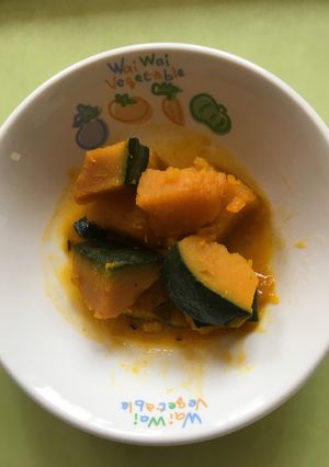【保育園給食】かぼちゃの甘煮-レシピのメイン写真