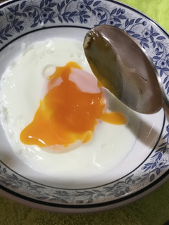 電子レンジで半熟目玉焼き(完成版)-レシピのメイン写真