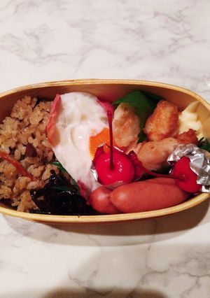 娘のお弁当８月27日-レシピのメイン写真