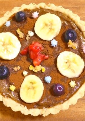 米粉のアボカドバナナチョコタルト-レシピのメイン写真